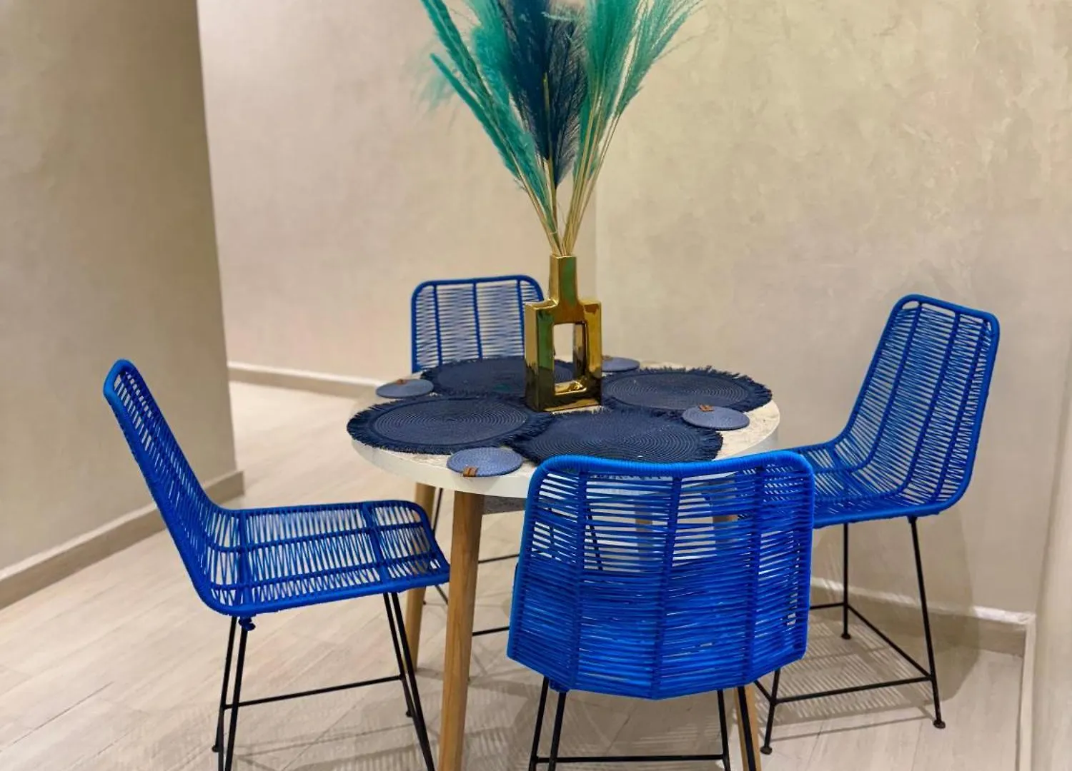 The Blue Pearl - Fresh & Modern Apartment Marrakesh