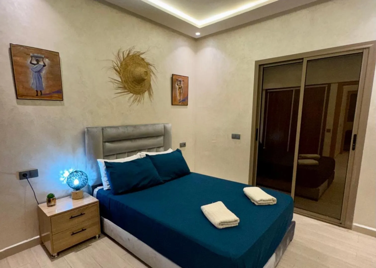 The Blue Pearl - Fresh & Modern Apartment Marrakesh